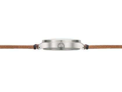 Sinn Spezialuhren 308 Jagduhr Automatik Edelstahl 40mm grünes Zifferblatt graues Textilband – Herrenuhren Uhr mit Datum aus Edelstahl. Das Gehäuse ist rund und silber. Das Textilarmband ist grau. Das Zifferblatt ist ein Index in grün. – Ansicht 3