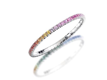 Armschmuck Armband aus 750 Weißgold.