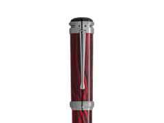 Montblanc Writers Edition                      2026: Hommage to Bram Stoker Limited Edition Kugelschreiber – Schreibgeräte Kugelschreiber in rot und aus Edelharz, Metall, rhodiniert und Ruthenium. – Ansicht 3