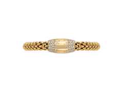 Fope Love Nest Flex'It Armband Gelbgold 1 Schmuckelement Brillanten 2,35ct M flexibel – Armschmuck Armband aus 750 Gelbgold. – Ansicht 3
