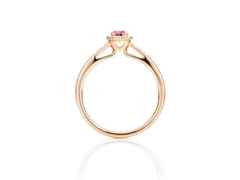 Capolavoro Amore Mio Ring Roségold mit Saphir pink – Ringe Ring mit Besatz aus 750 Rotgold. – Ansicht 2