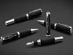 Montblanc Writers Edition                2020: Special Edition Victor Hugo 3er Set – Schreibgeräte Stiftset aus Edelharz und und platiniert.