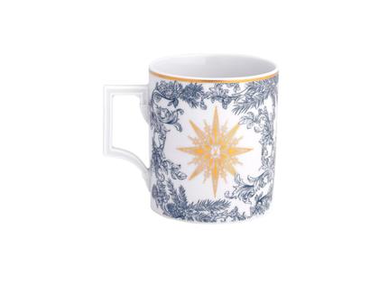 Meissen MUG Collection Henkelbecher "Meissen Christmas Star" blau – Porzellanwaren Tafelporzellan in weiß und aus Porzellan und vergoldet. – Ansicht 2