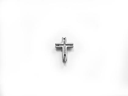 Ehinger Schwarz Charlotte Einhänger Kreuz Silber – Anhänger Anhänger ohne Besatz aus 925 Silber.