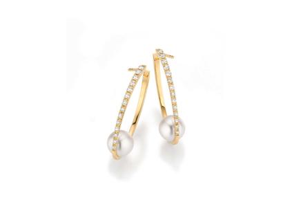 Ohrschmuck Ohrhänger in gelbgold und aus 750 Gelbgold.
