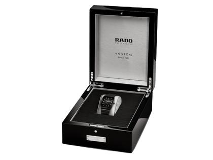 Rado Anatom 40th Anniversary Automatik Keramik 32,5mm schwarzes Zifferblatt schwarzes Kautschukband limitiert – Ansicht 6