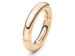 IsabelleFa Rotonde Armreif Roségold 14mm – Armschmuck Armreif aus 750 Rotgold.
