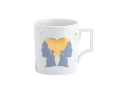 Meissen Zodiac Collection Henkelbecher "Zwillinge" – Porzellanwaren Tafelporzellan in weiß und aus Porzellan.