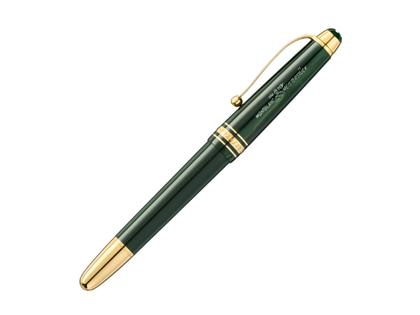 Montblanc The Origin Collection Classique Rollerball dunkelgrünes Edelharz vergoldet – Schreibgeräte Rollerball in grün und aus Edelharz und vergoldet. – Ansicht 4