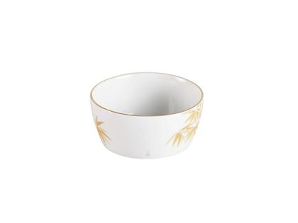 Meissen Cosmopolitan "Golden Bamboo" Schälchen Porzellan mit Golddekor 8cm – Porzellanwaren Tafelporzellan in weiß und aus Porzellan. – Ansicht 2