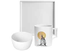 Meissen Homeoffice Set Cool Love – Porzellanwaren Porzellandekoration in weiß und aus Porzellan.