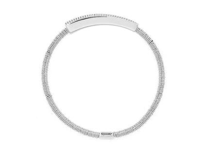 Pesavento Pixel Armreif 17cm Silber – Armschmuck Armreif aus 925 Silber.