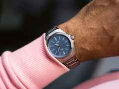 Oris Pro Pilot X Calibre 400 Automatik Titan 39mm blaues Zifferblatt Metallband – Herrenuhren Uhr mit Datum aus Titan. Das Gehäuse ist rund und silber. Das Titanarmband ist silber. Das Zifferblatt ist ein Index in blau. – Ansicht 6