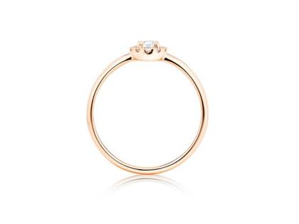 Capolavoro Magnifico Innenring Roségold mit Brillantrosette – Ringe Ring mit Besatz aus 750 Rotgold. – Ansicht 2