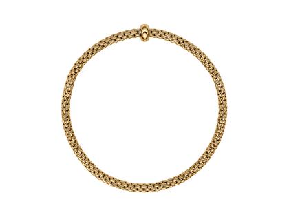 Fope Prima Flex'It Armband Gelbgold mit 1 Brillant – Armschmuck Armband aus 750 Gelbgold. – Ansicht 2