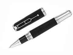 Montblanc Writers Edition                2020: Special Edition Victor Hugo Rollerball – Schreibgeräte Rollerball aus Edelharz und und platiniert.