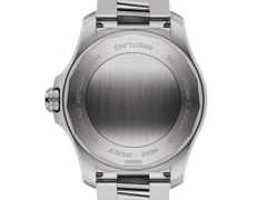 Breitling Avenger GMT 44 Automatik Edelstahl blaues Zifferblatt Metallband – Herrenuhren Uhr mit Datum aus Edelstahl. Das Gehäuse ist rund und silber. Das Edelstahlarmband ist silber. Das Zifferblatt ist ein Index in blau. – Ansicht 4