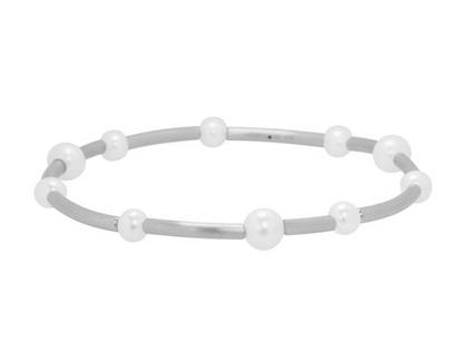 Schmuckwerk Kugel Edelstahl: Armreif – Armschmuck Armband aus Edelstahl.
