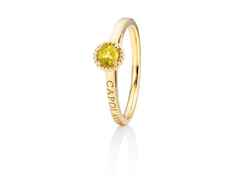 Capolavoro Amore Mio Ring Gelbgold mit Saphir gelb – Ringe Ring mit Besatz aus 750 Gelbgold.