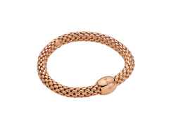 Fope Love Nest Flex'It Armband Roségold 1 Schmuckelement Brillant 0,020ct M flexibel – Armschmuck Armband aus 750 Rotgold.