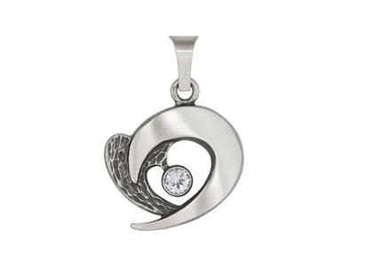 Nordform Design 21 Anhänger – Anhänger Anhänger mit Besatz aus 925 Silber.