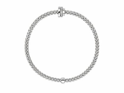 Fope Prima  Armband mit Brillanten Weißgold – Armschmuck Armband aus 750 Weißgold. – Ansicht 2