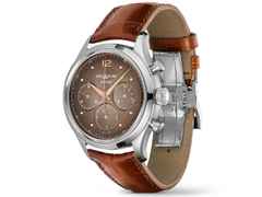Montblanc Heritage Automatic Chronograph 41 mm Edelstahl braunes  