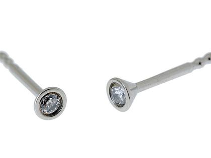Apero Diamantohrstecker Marylin 0,07ct – Ohrschmuck Ohrstecker aus Edelstahl.
