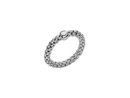 Fope Essentials Ring Weißgold schmal – Ringe Ring aus 750 Weißgold.