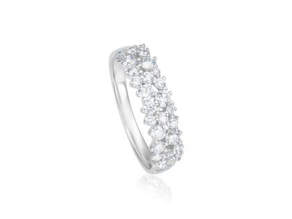 Giloy-Bellaluce Bella Luce Ring Weißgold mit Brillanten 0,750ct – Ringe Ring mit Besatz aus 585 Weißgold.