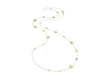 Chimento Armillas Glow Collier Gelbgold 90cm mit Brillanten – Halsschmuck Collier in gelbgold und aus 750 Gelbgold.