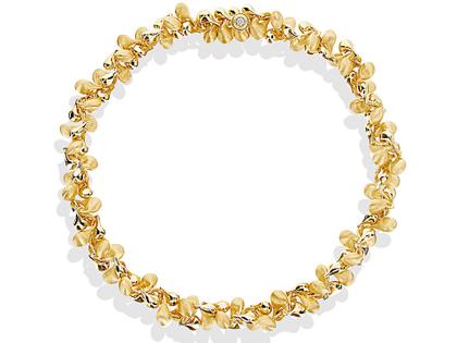 Nanis Trasformista Collier Gelbgold Tropfenelemente – Halsschmuck Collier aus 750 Gelbgold. – Ansicht 2