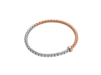 Armschmuck Armband aus 750 Rotgold, 750 Weißgold und und .