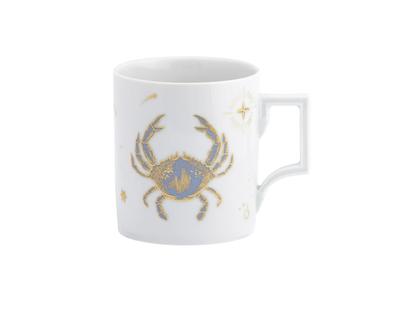 Meissen Zodiac Collection Henkelbecher "Krebs" – Porzellanwaren Tafelporzellan in weiß und aus Porzellan.