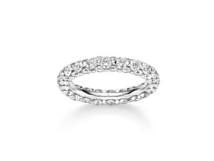 Leo Wittwer Candlelight The Ultimate Ring Weißgold mit Brillanten 4,20ct – Ringe Ring aus 750 Weißgold.