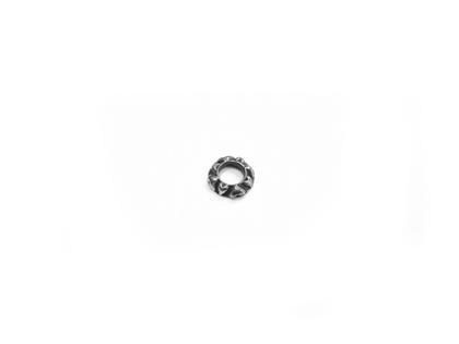 Ehinger Schwarz Charlotte Scheibe "Kragen" Silber 14mm gewölbt – Weiterer Schmuck Sonstiger Schmuck aus 925 Silber.