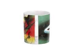 Meissen MUG Henkelbecher Juwelier Roller Art Edition "Gregor-T. Kozik, Der Traum des Aton" – Porzellanwaren Tafelporzellan in weiß und aus Porzellan und vergoldet. – Ansicht 3