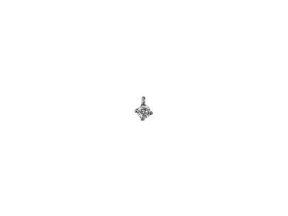 Meilenstein Anhänger Platin mit Brillant 0,210ct – Anhänger Anhänger mit Besatz in grau und aus 950 Platin.