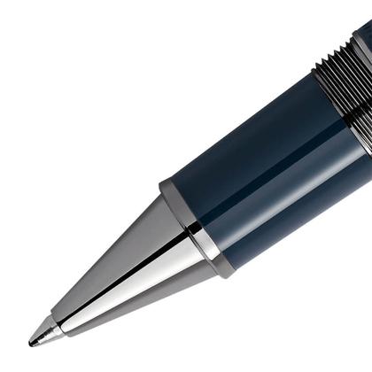 Montblanc Writers Edition                 2021: Special Edition Sir Arthur Conan Doyle Rollerball – Schreibgeräte Rollerball in blau und aus Edelharz und Ruthenium. – Ansicht 3