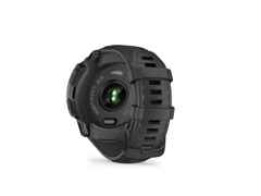 Garmin Instinct 2X Solar faserverstärktes Polymer schiefergrau 50 mm Kautschukband schiefergrau – Damenuhren Uhr Multifunktion aus Kautschuk und Kunststoff. Das Gehäuse ist rund und schwarz. Das Kautschuk / Kunststoff / Silikon Armband ist schwarz. Das Zifferblatt ist digital und schwarz. – Ansicht 4