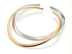 IsabelleFa Flix.Flex Halsreif Rechteckig Gelbgold 7mm – Halsschmuck Halsreif aus 750 Gelbgold. – Ansicht 2