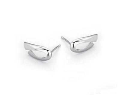 Yo Design Desire Ohrstecker Edelstahl Silber – Ohrschmuck Ohrstecker aus 925 Silber, Edelstahl und und .
