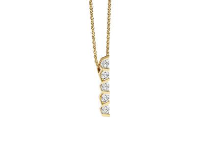 Niessing Vivida Anhänger Classic Yellow 3,5mm mit Brillanten 0,800ct – Anhänger Anhänger mit Besatz aus 750 Gelbgold.