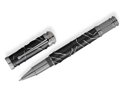 Montblanc Writers Edition                       2026: Hommage to Bram Stoker Limited Edition 1897 Rollerball – Schreibgeräte Rollerball in schwarz und aus 925 Silber und Ruthenium.