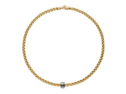 Armschmuck Armband aus 750 Gelbgold, 750 Weißgold und und rhodiniert.