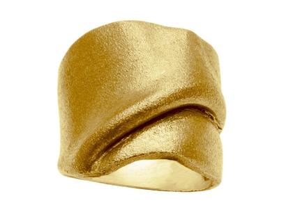 Heiring Rustique Ring Silber vergoldet – Ringe Ring in gelbgold und aus 925 Silber und PVD beschichtet.
