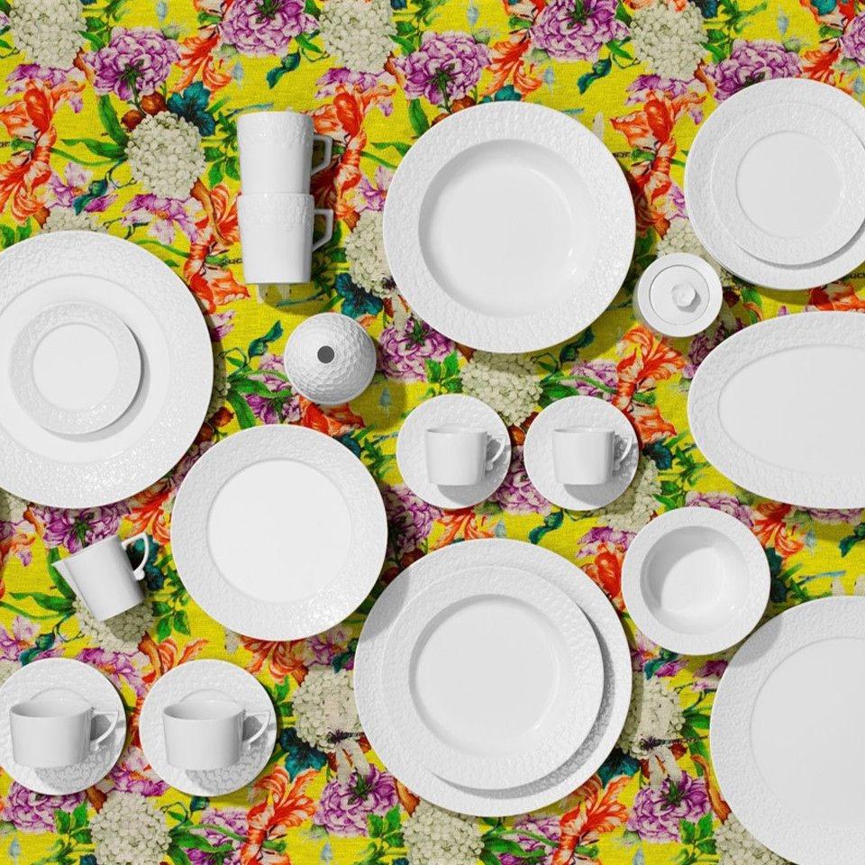 Meissen Frühstücks-Set Royal Bloosom "No 41" weiß – Porzellanwaren Tafelporzellan in weiß und aus Porzellan. – Ansicht 3
