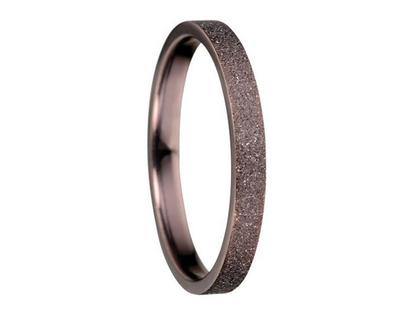 Bering Arctic Symphony Innenring schmal Sparkling Effekt Edelstahl IP Braun – Ringe Ring aus Edelstahl, IP beschichtet und und .