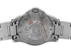 Longines HydroConquest Automatik Edelstahl 39mm blaues Zifferblatt Metallband L37804966 Full Set Occasion – Herrenuhren Uhr mit Datum aus Edelstahl und Keramik. Das Gehäuse ist rund und silber. Das Edelstahlarmband ist silber. Das Zifferblatt ist arabisch Index und blau. – Ansicht 2
