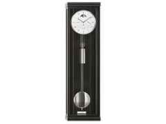 Erwin Sattler Seilzug Regulator Wanduhr Classica K 100 M schwarz – Großuhren Wanduhr aus . Das Gehäuse ist rechteckig und schwarz. Das Zifferblatt ist römisch Index und silber.